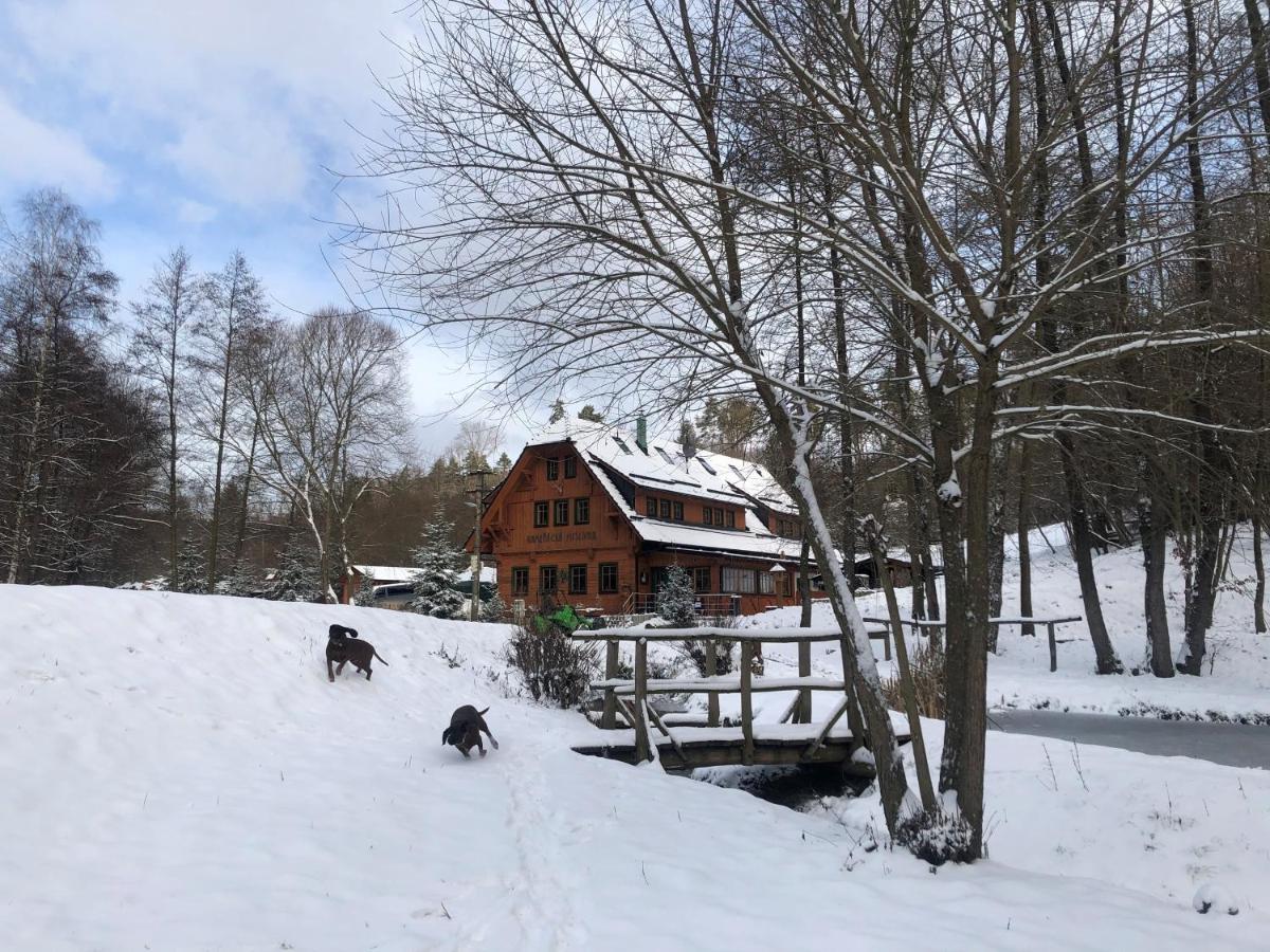 Kamenacka Myslivna Hotel Moravany  ภายนอก รูปภาพ
